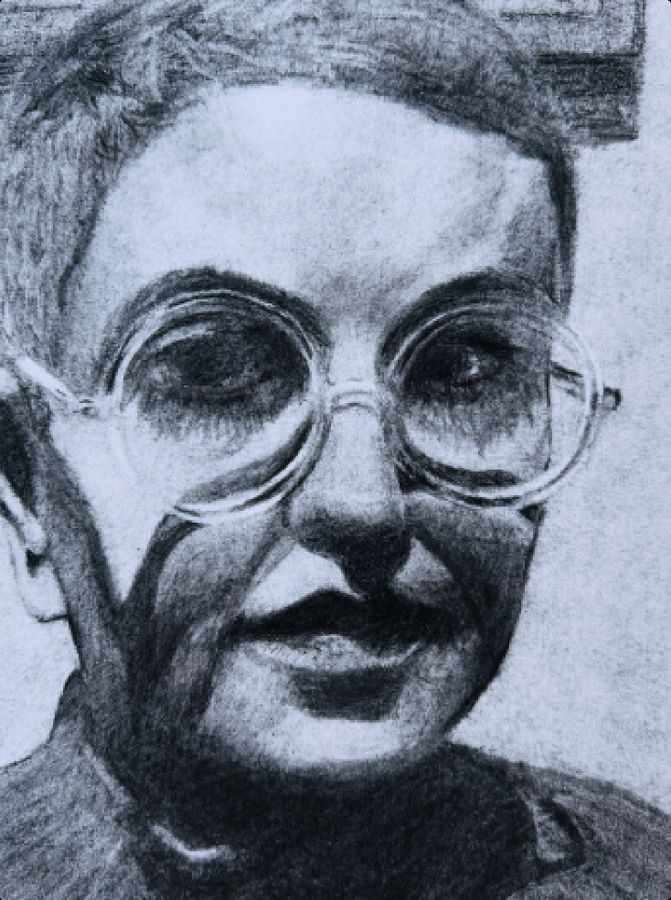 Self portrait of Berd Blanchard
